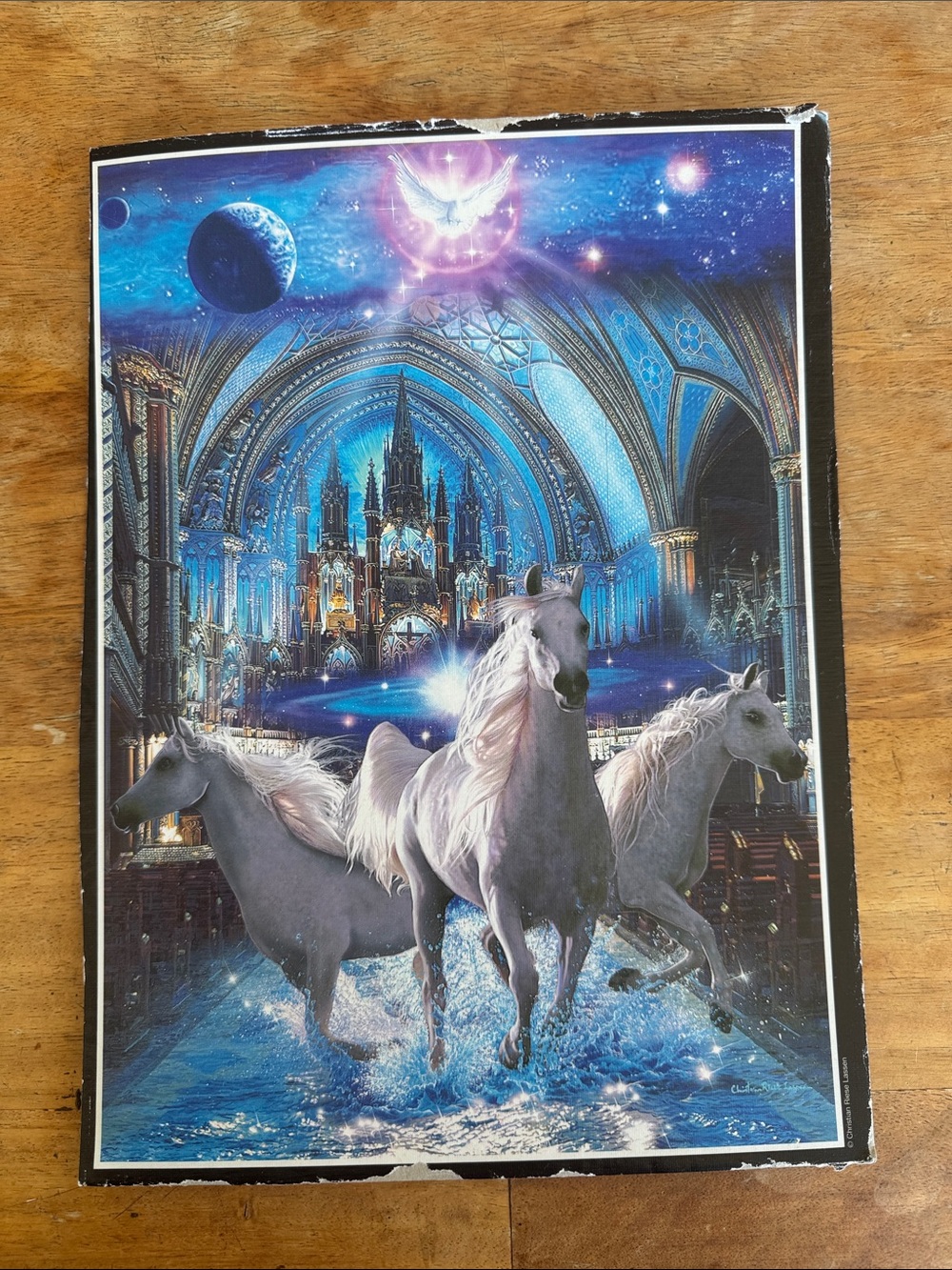 Trinity Fanasty Collection 1000 pc Puzzle Clementoni *Used W/out Box
